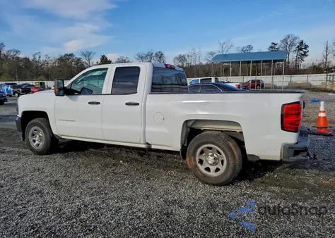 2017 Chevrolet Silverado C1500 из США, поврежденный, VIN 1GCRCNEH2HZ334046